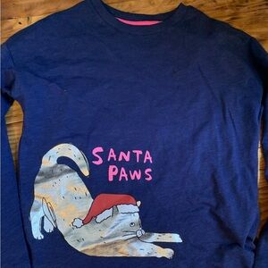 Mini Boden Santa Paws 8/9 NWT